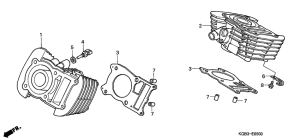 VT125 Цилиндр