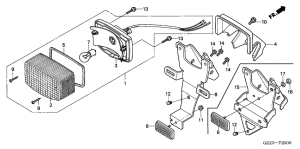 NPS50 Taillight unit ass`y