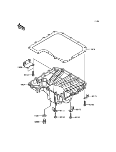 ZR800 Маслянный поддон