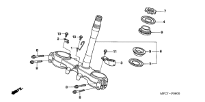 FMX650 Траверса нижняя