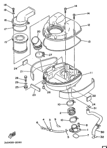TDM850 Впускная система