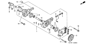 XR400R Маслонасос