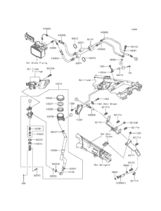 ZX1400 Rear Master Cylinder(1 / 2)