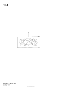 AN400 (ABS) Набор прокладок