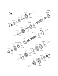 ER250 Трансмиссия
