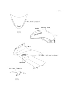EX400 Наклейки