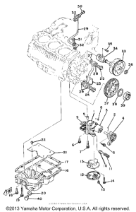 XS850SH Масляный насос