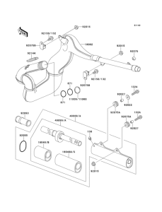 KX500 Глушитель
