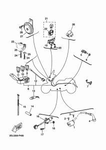 YP250R Электрика 2