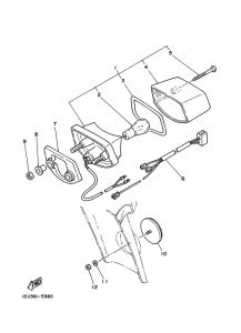 XT350'88 Фонарь