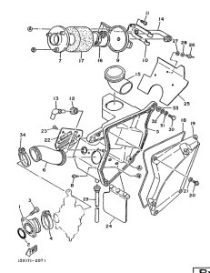 XT125 Впускная система