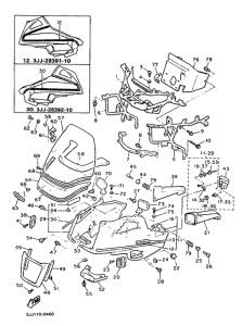 XVZ13TD Обтекатель 1
