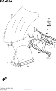 AN400 (ABS) Приборная панель