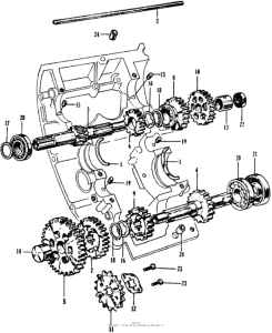 SS125 Трансмиссия