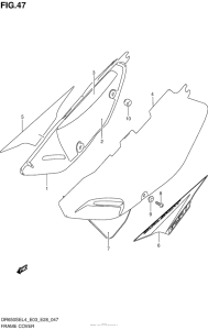  Обтекатель рамы