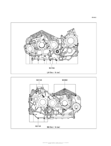 VN1700 Болты крепления картера