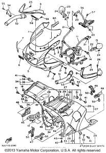 FZR600RDC Обтекатели