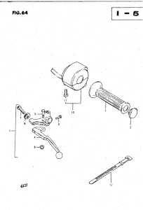 GS450 Left handle switch