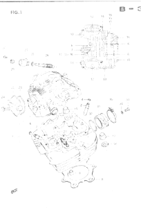 DR250 Головка цилиндров