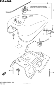 VZR1800B Fuel Tank (Vzr1800Bzl6 E28)