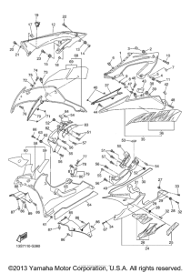 YZF-R6 Обтекатели