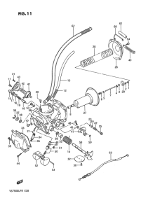 VS750 Carburetor assy