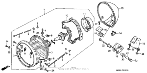 VT600CD2 Headlight (1)