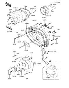 KZ1000 Крышки двигателя