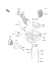  Воздушный фильтр