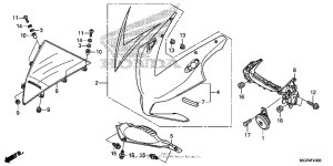  Верхний обтекатель