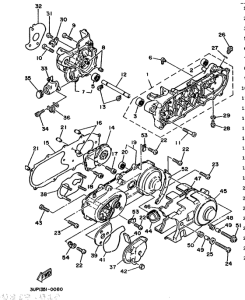 CH80 Картер двигателя