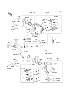 EJ650 Воздушный фильтр