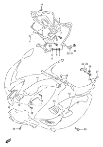 TL1000 Installation parts