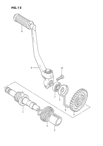DS80 Ножной стартер