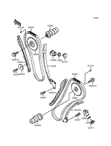 VN400 Распредвал