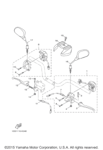 YW50FX Рулевые переключатели