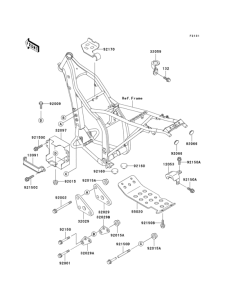  Рама ,крепежные детали