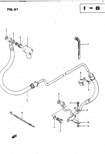 GV1400 Сцепление hose