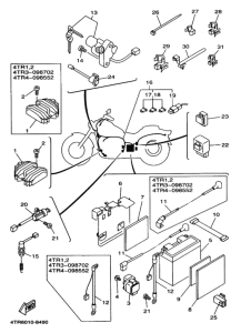 XVS400 ｴﾚｸﾄﾘｶﾙ 1