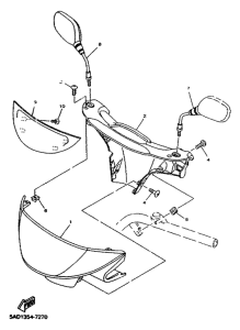YN50R Обтекатель 1