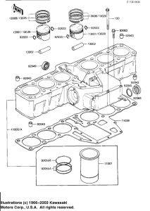 ZN1300 Цилиндр / поршень