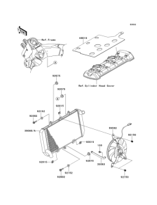 KLZ1000 Радиатор