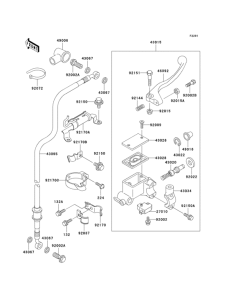  Главный тормозной цилиндр