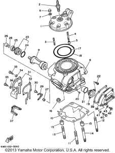  Головка цилиндров