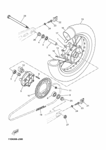 XT660Z Переднее колесо