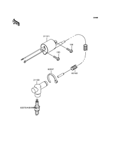  Катушка зажигания
