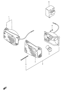 FB100 Front turn signal lamp