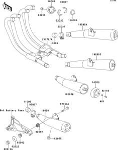 ZR750 Глушитель