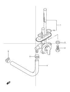 TU125 Топливный кран
