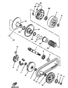 YP125E Бендикс